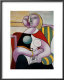 Lecture, Woman Reading Prints by Pablo Picasso