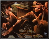 Urban Jazz Session Print by David Garibaldi