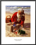 Sand Castles Posters by Tom Browning