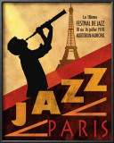 Jazz in Paris, 1970 Prints by Conrad Knutsen