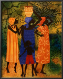 Waiting for the Bus Print by R. L. Cairns