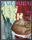 New York Bagel Poster by Eric Yang