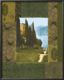 Tuscan Trees III Print by Mary Elizabeth