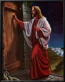 Knock at the Door Poster by Tobey 
