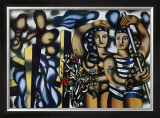 Adam and Eve, c.1935 Poster by Fernand Leger