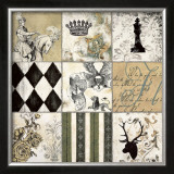 Baroque I Print by Sylvie Bellaunay