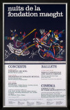 Nuits de la Fondation 1966 Posters by Wassily Kandinsky