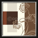 Ornamentic in Brown I Poster by Hanna Vedder