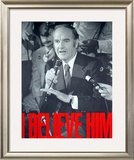 I Believe Him Prints by Dan Flavin