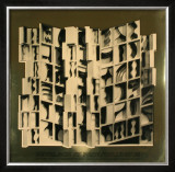 At Pace Columbus, Gold Print by Louise Nevelson
