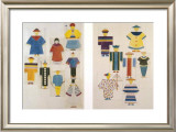 Die Nachtigall, 1929 Art by Oskar Schlemmer