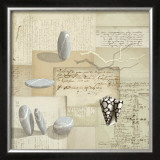 Galets et Coquillages Prints by Fred Minard