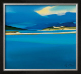 Luskentyre Blues Limited Edition Framed Print by Pam Carter