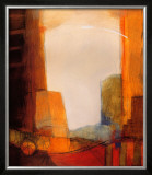 Green Cityscape Prints by Ursula J. Brenner