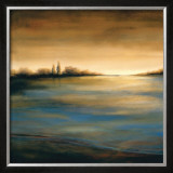 Stewart Lake at Dawn II Poster by C.W. Scott