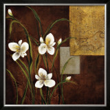 Orchid Melody I Posters by Teo Vineli