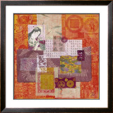 La Geisha et le Vase Prints by Sushila Dahan