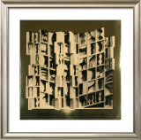 At Pace Columbus, Gold Art by Louise Nevelson