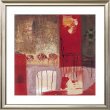 La Chaise et le Tabouret Prints by Jocelyne Bonzom