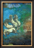 Apollo's Chariot Framed Giclee Print by Odilon Redon