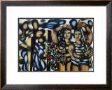 Adam and Eve, c.1935 Prints by Fernand Leger