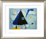 The Black Tent Prints by Willi Baumeister