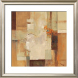 Sienna Abstract I Posters by Fara Bell
