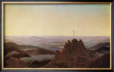 Morning in the Riesengebirge Framed Giclee Print by Caspar David Friedrich