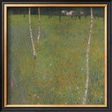 Farmhouse with Birch Trees, 1900 Posters by Gustav Klimt