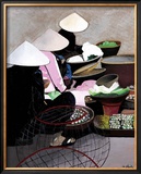 Vietnamese Market Prints by Anne Du Planty