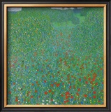 Poppy Field, 1907 Prints by Gustav Klimt