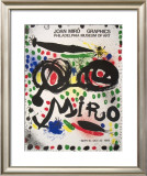 Joan Miro Graphics Exhibition, 1966 Limited Edition Framed Print by Joan Miró