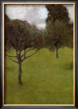 Orchard Framed Giclee Print by Gustav Klimt