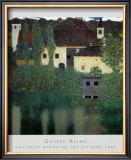 Unterach Manor on the Attersee Lake, Austria Prints by Gustav Klimt