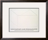 Drawings at Castelli, 1976 Prints by Donald Judd