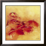 Red Flowers IV Poster by Rita Marks