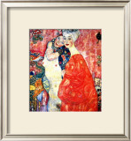 Girl Friends Framed Giclee Print by Gustav Klimt
