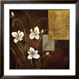 Orchid Melody I Posters by Teo Vineli