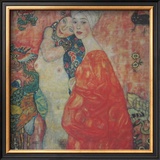 Women Friend, 1916 Prints by Gustav Klimt