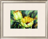 Yellow Tulips Poster by Hanneke Floor