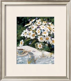 Breakfasting with Daisies Prints by Liliane Fournier