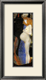 Hope I Impressão giclée emoldurada por Gustav Klimt