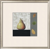 Pear and Leaves Prints by John Boyd