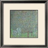 Roses under the Trees Posters by Gustav Klimt