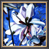 White Flower II Poster by Mary Mclorn Valle