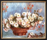 Chrysanthemums, c.1878 Prints by Claude Monet