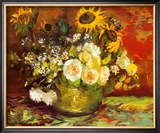 Vase of Flowers Prints by Vincent van Gogh