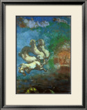 Apollo's Chariot Framed Giclee Print by Odilon Redon