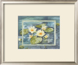 Flowers of Water Prints by Martina Reimann