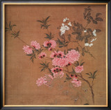Cherry Blossoms and Wild Roses Posters by Yun Shou-P'ing